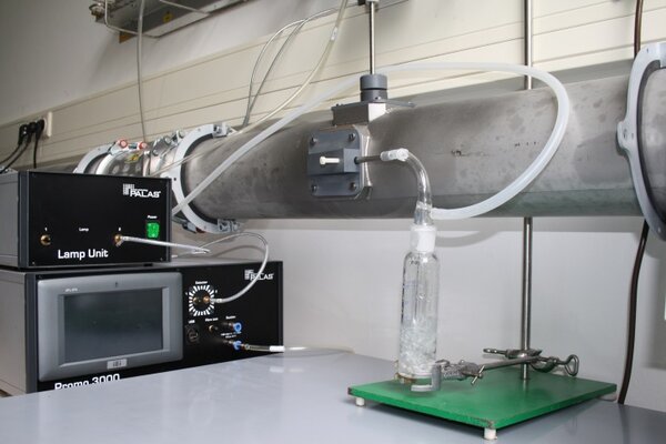 Bioaerosolmessstrecke Bioaerosolmessstrecke