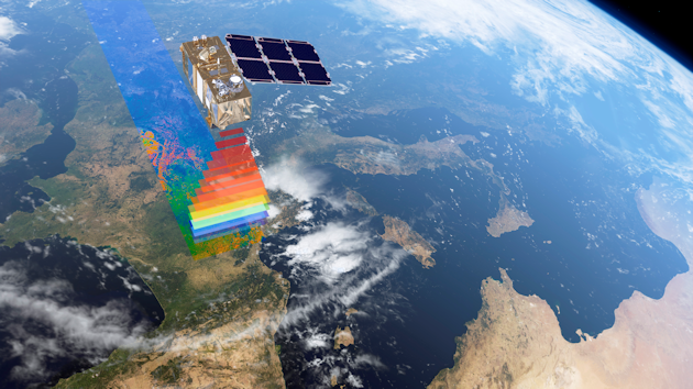 Remote sensing data from the Sentinel-2 satellite