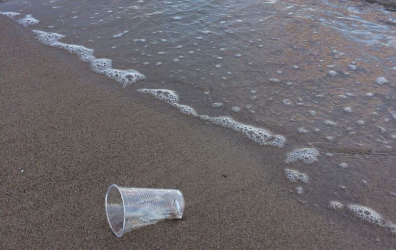 Occurrence of plastics in marine habitats