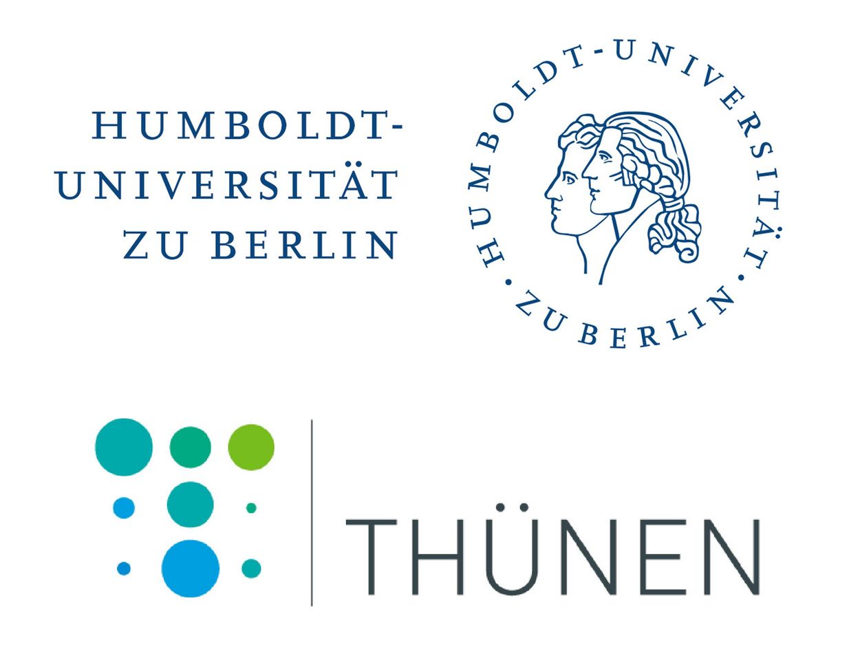 Logo Humboldt-Universität zu Berlin, Logo Thünen-Institut