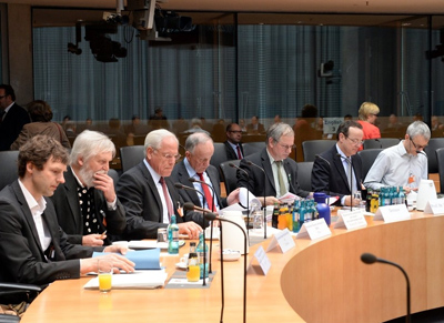 Bundestag - hearing