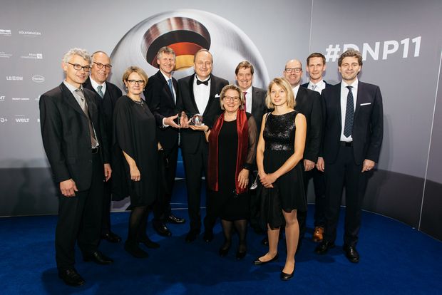 Gruppenfoto zur Preisverleihung des Nachhaltigkeitspreises