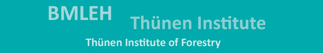 Lettering BMLEH; Thünen Institute of Forestry