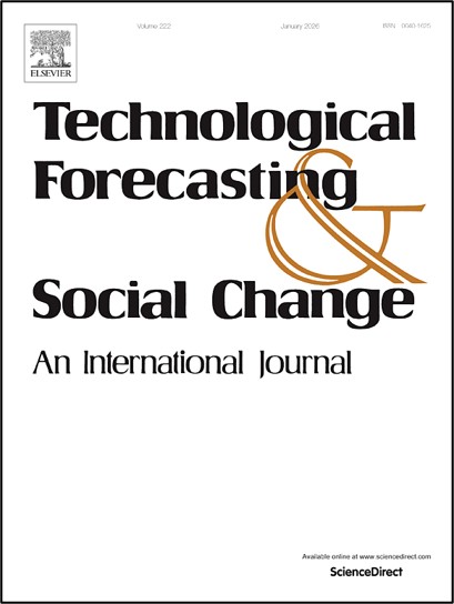 Titelseite der Fachzeitschrift Technological Forecasting and Social Change