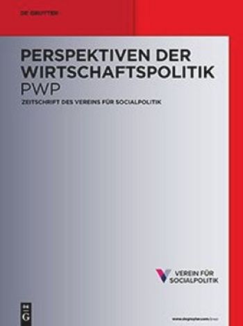 Perspektiven der Wirtschaftspolitik Titelseite der Fachzeitschrift Perspektiven der Wirtschaftspolitik