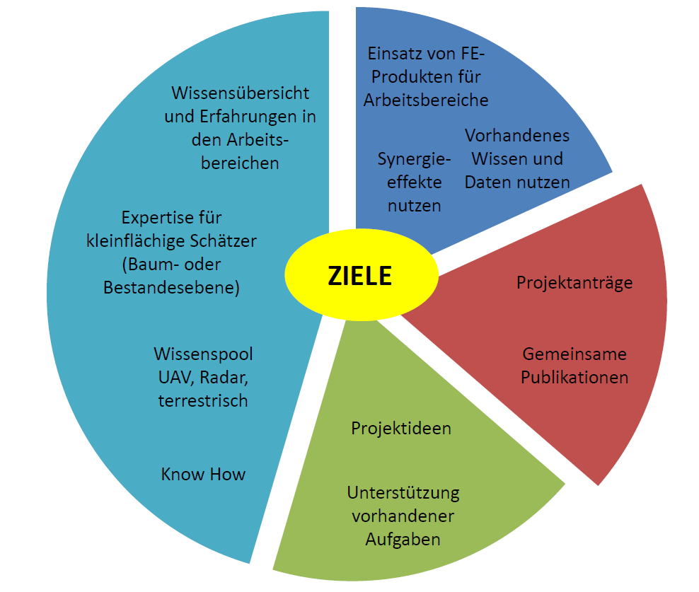 Ziele der Querschnittsgruppe Fernerkundung Ziele der Querschnittsgruppe Fernerkundung