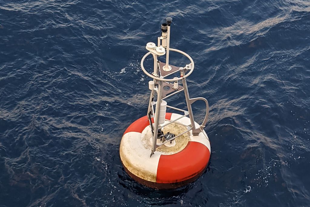  A PIRATA-buoy was found in open water